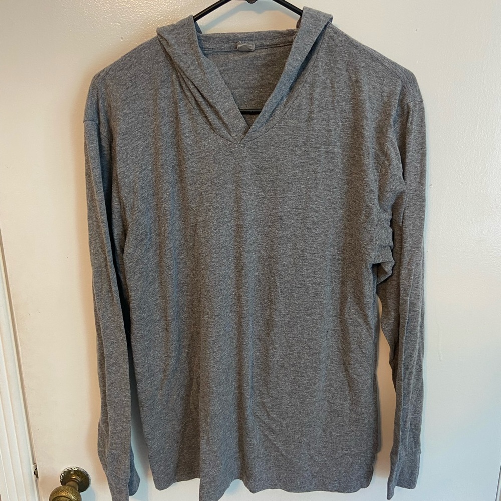 Gray hoodie